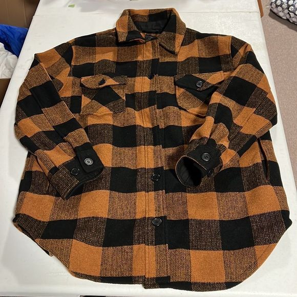 RDI Buffalo Plaid Shirt Jacket - Picture 6 of 11